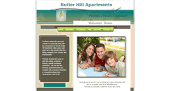 Desktop Screenshot of butlerhillapts.com